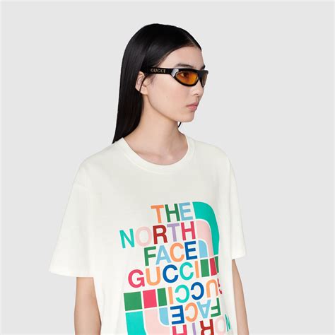 north face x gucci tee